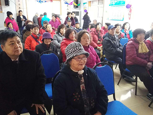 青岛安宁医院受辽源路街道办事处邀请举办心理健康讲座