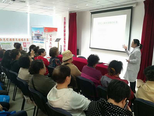 “打开心灵之窗”——青岛安宁医院心理健康讲座走进青海路社区